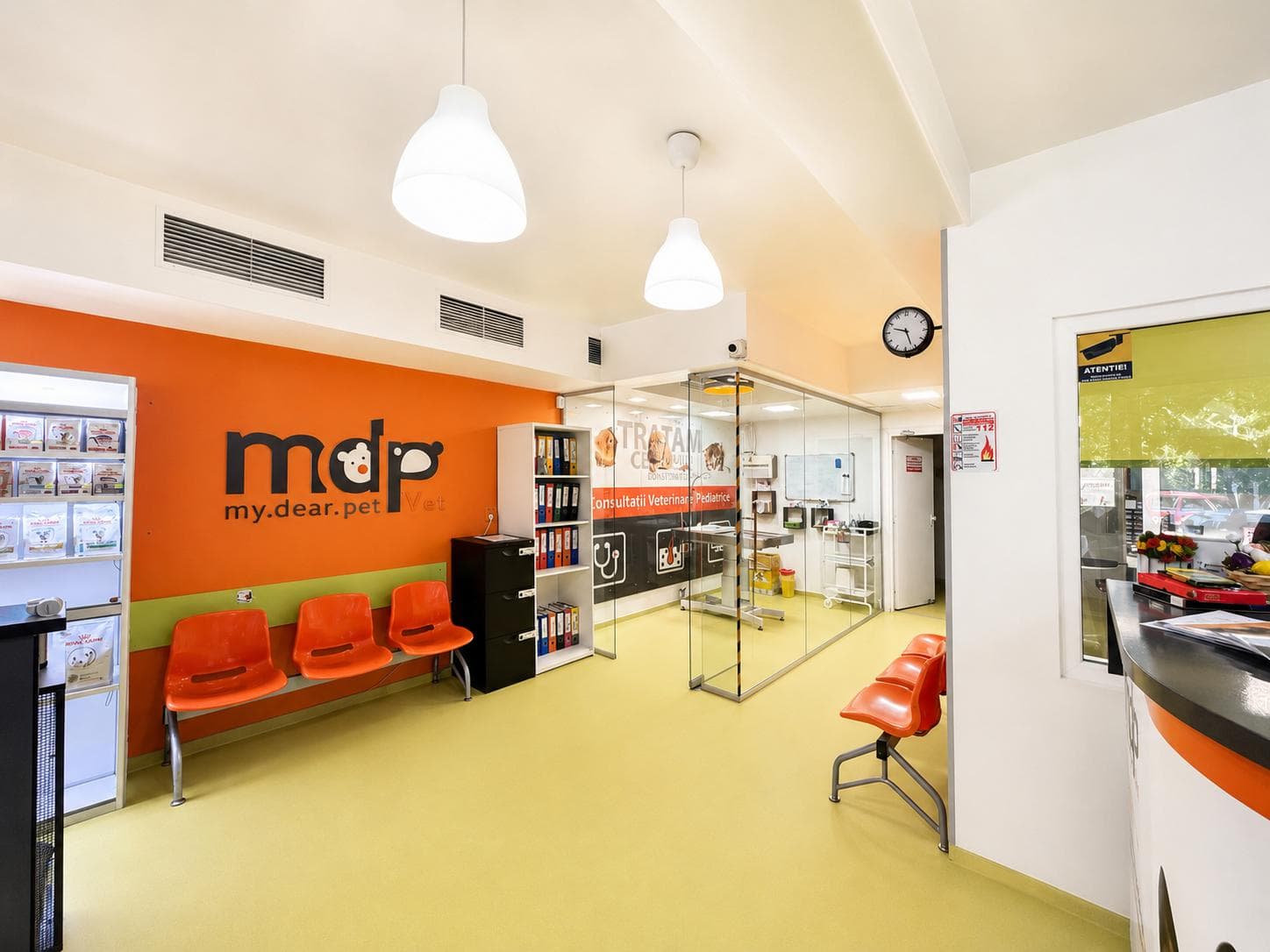 Spațiu de lucru al echipei medicale MDP Vet